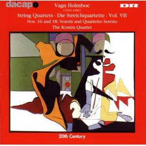 Holmboe: String Quartets Nos. 7, 8 & 9
