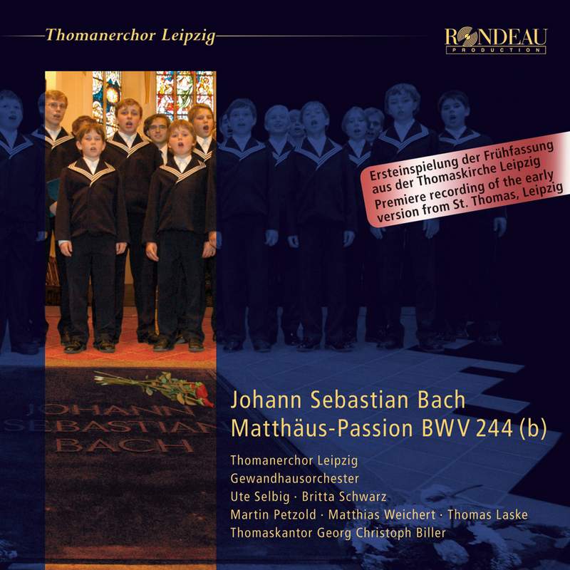 Bach, J S: St Matthew Passion, BWV244 - Harmonia Mundi: HMC901676