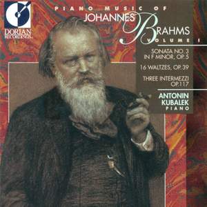 Piano Music of Johannes Brahms, Vol. 1