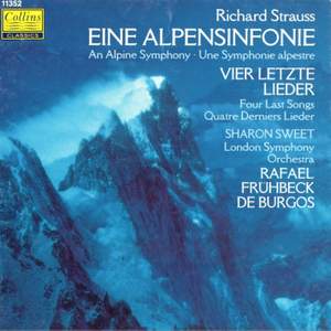 Strauss: Eine Alpensinfonie & Vier Letzte Lieder