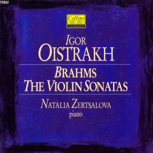 Brahms: Violin Sonatas Nos. 1-3