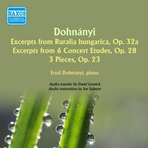 A Memorial Album: Works of Ernst von Dohnanyi