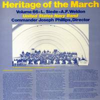 Heritage of the March, Vol. 66: The Music of Siede and Weldon