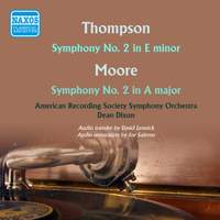 Douglas Moore: Symphony in A & Randall Thompson: Symphony No. 2