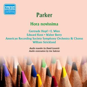 Parker, H: Hora novissima, Op. 30
