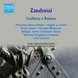 Zandonai: Giulietta e Romeo