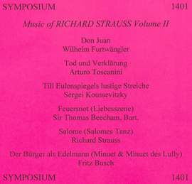 Music of Richard Strauss, Vol. 2 (1923-1954)