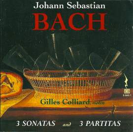 Bach, J S: Sonatas & Partitas for solo violin, BWV1001-1006