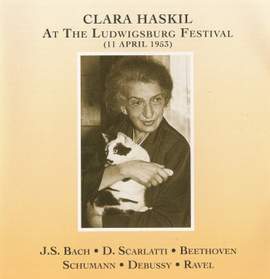 Clara Haskil at the Ludwigsburg Festival, 11th April 1953