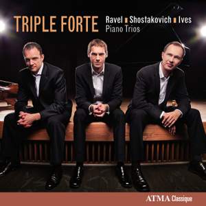 Ravel, Shostakovich & Ives: Piano Trios