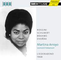 Martina Arroyo: Liederabend 1968