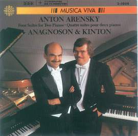 Arensky: 4 Suites for 2 Pianos