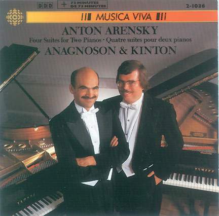 Arensky: 4 Suites for 2 Pianos