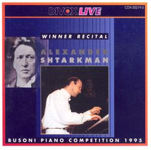 Piano Recital: Shtarkman, Alexander - Beethoven / Brahms / Stravinsky