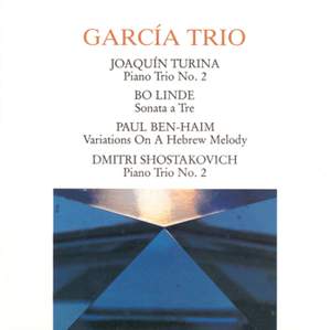 Turina: Piano Trio No. 2 / Linde: Sonata A 3 / Ben-Haim: Variations On A Hebrew Melody