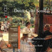 Dutch Sonatas for Violoncello and Piano Vol. 7