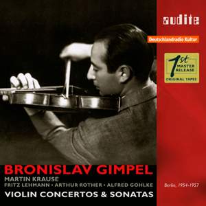Bronislaw Gimpel: Violin Concertos & Sonatas Product Image