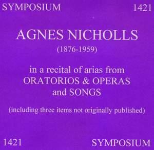 Agnes Nicholls (1909-1921)