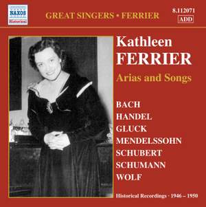 Kathleen Ferrier: Arias and Songs Product Image