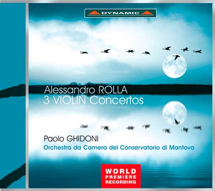 Alessandro Rolla: 3 Violin Concertos
