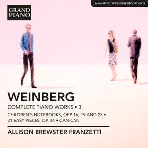 Weinberg: Complete Piano Works Volume 3