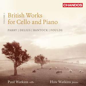 British Works for Cello and Piano, Vol. 1