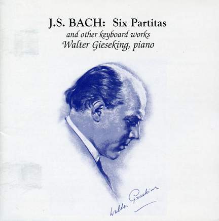 Walter Gieseking plays J.S. Bach