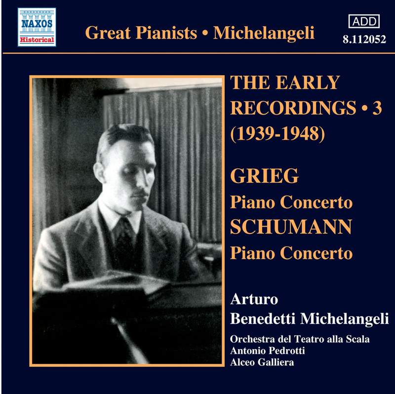 Michelangeli - The Early Recordings Volume 1 - Naxos: 8111351 - CD