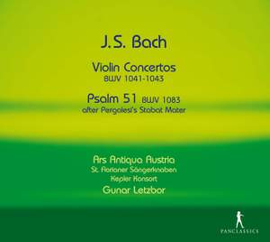 JS Bach: Violin Concertos BWV1041-1043