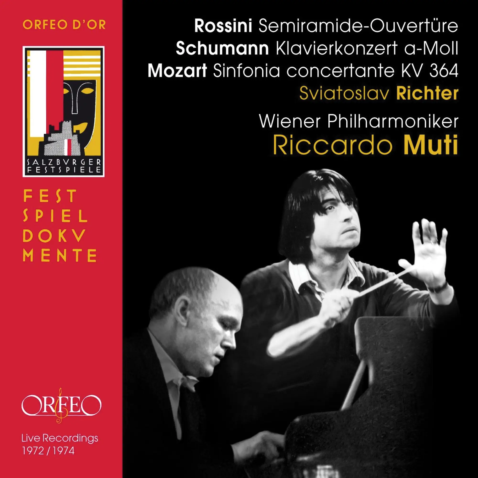 Riccardo Muti conducts Rossini, Schumann & Mozart - Orfeo: C867121