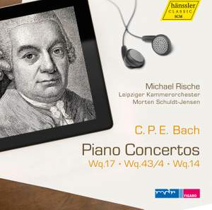 C P E Bach: Piano Concertos, Wq. 17, 43/4 & 14