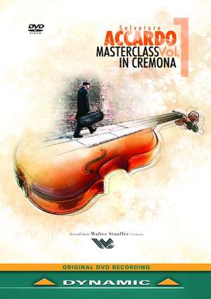 Salvatore Accardo Masterclass in Cremona Vol.1