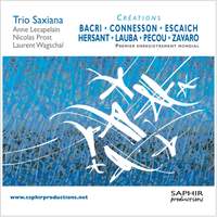 Trio Saxiana: Creations