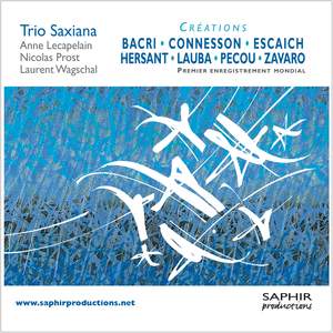 Trio Saxiana: Creations Product Image