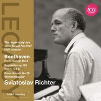 Sviatoslav Richter plays Beethoven