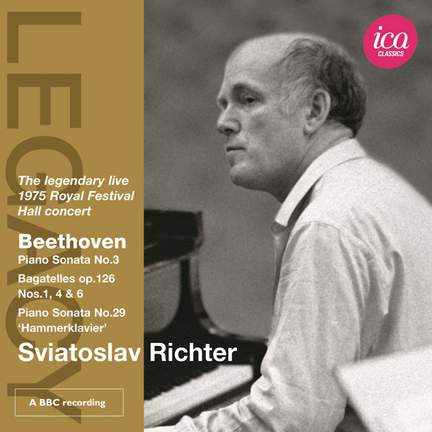 Sviatoslav Richter plays Beethoven - ica classics: ICAC5084 - CD