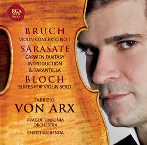 Bruch, Sarasate and Bloch: Works for Violin