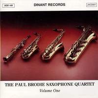 Paul Brodie Saxophone Quartet (The), Vol. 1