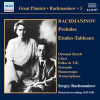 Rachmaninov - Solo Piano Recordings Volume 3