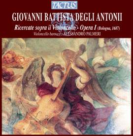 Antoni: Ricercate (12) for solo cello, Op. 1