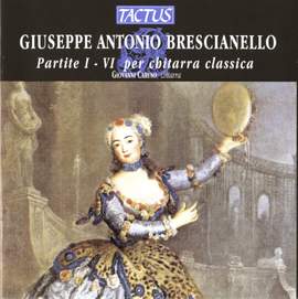 Giuseppe Brescianello: Partite I-VI per chitarra classica