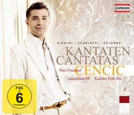 Max Emanuel Cencic sings Cantatas by Vivaldi, Scarlatti and Caldara