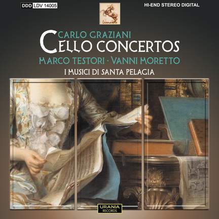 Carlo Graziani: Cello Concertos