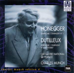 Honegger: Symphony No. 1 & Dutilleux: Symphony No. 2, 'Le Double'