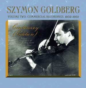 Szymon Goldberg Volume Two