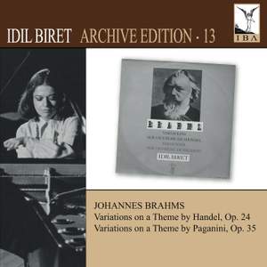 Idil Biret Archive Edition Volume 13 - Brahms