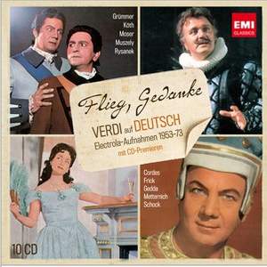 Flieg, Gedanke (Verdi operas sung in German)