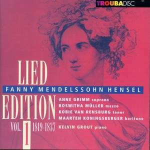 Mendelssohn-Hensel: Lied Edition, Vol. 1 Product Image