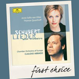 Schubert: Lieder with Orchestra