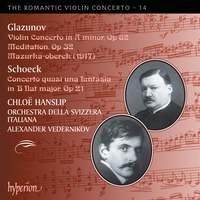 The Romantic Violin Concerto 14 - Glazunov & Schoeck